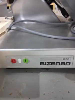 Used Bizerba BIZERBA GSP H HEAVY DUTY MANUAL GRAVITY FEED DELI CHEESE MEAT SLICER Slicers / Dicers / Cutters US | Infinity wholesale & Supply LLC #1305629