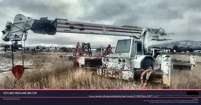 Used 1975 BUCYRUS-ERIE 360 CSP Rough Terrain Cranes Idaho US | Proxy Equipment #1385181