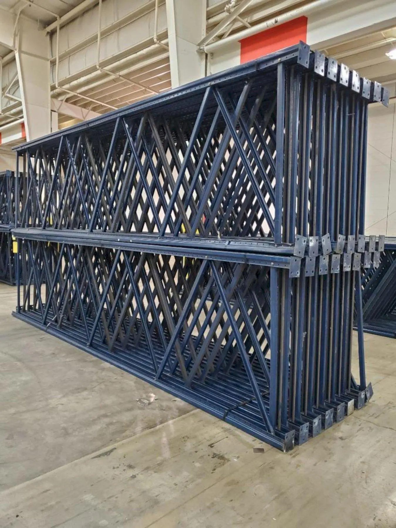 16' X 48" PALLET RACKING SYSTEM: STOCK #19476