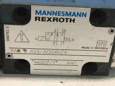 USED MANNESMANN REXROTH 3WE6A53/AG24NZ4