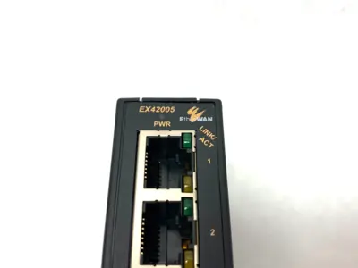 USED ETHERWAN COMPACT UNMANAGED ETHERNET SWITCH 5X10/100TX