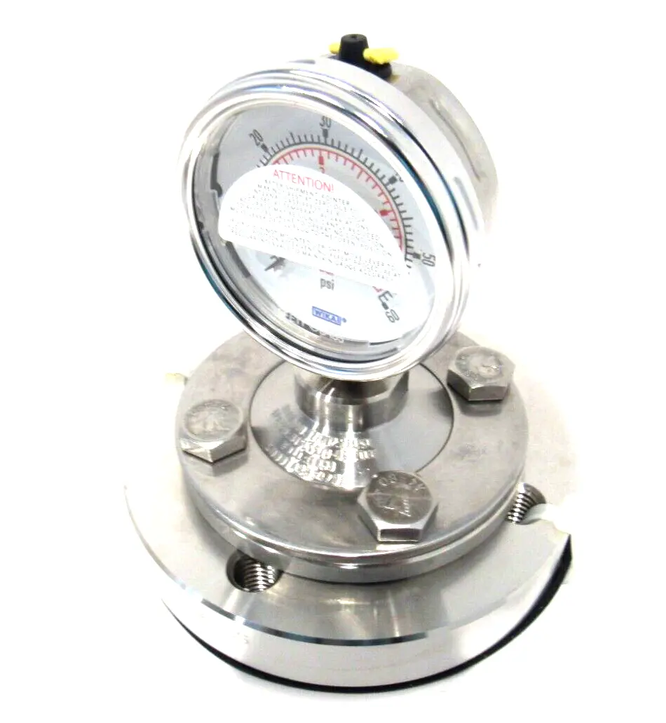 NEW WIKA 316LSS GAUGE W/LOWER HOUSING 0-60 PSI