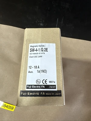 New Fuji Electric Magnetic Switch SW-4-1/G/2E Warranty Fast Shipping 🇺🇸