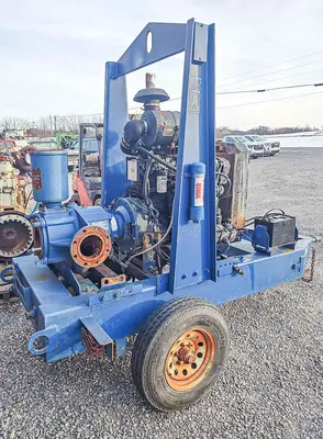 Used JOHN DEERE PAGD60-4045T PSO TRAILER-MOUNTED WATER PUMP Centrifugal Pumps Pennsylvania US | East West Machinery & Drilling #1417797