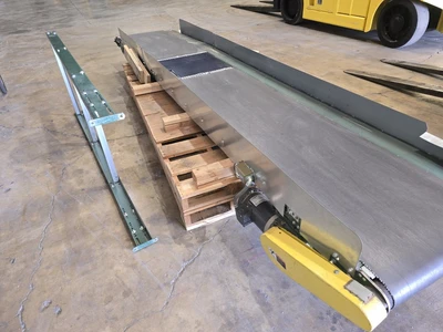 11' L x 34" W Incline Conveyor, 1.75 HP