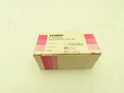 Honeywell Skinner B16DK9050 Solenoid Valve 3-Way NO 12VDC 50PSI 1/16" NPT
