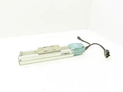 Yamaha T612-100 Servo Linear Actuator 100mm Travel Encoder Ballscrew