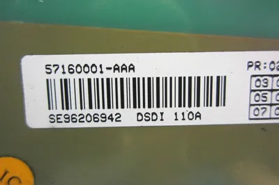 USED ABB 57160001-AAA PC BOARD DSDI 110A 57160001AAA