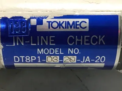 USED TOKIMEC DT8P1-03-20-JA-20
