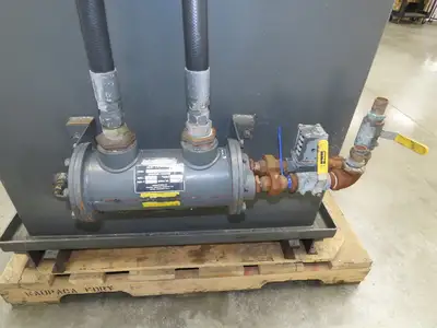 Parker Hydraulic Power Unit 44GPM 200Gal Tank Dual Variable Pump 40Hp 230/460V