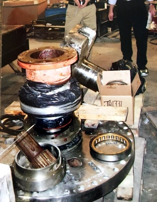 Bird 6150 solid bowl decanter centrifuge, SS.