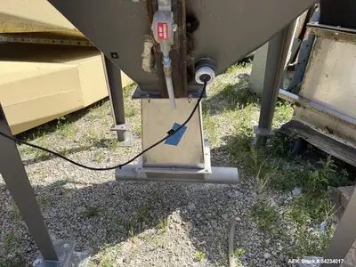 Used Flexicon Bulk Bag Unloader with Chain-Vey Conveying System – 4,000 lb Capacity Super Sack Discharge Station