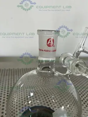 USED SIGMA ALDRICH 1000 ML SOLVENT STORAGE FLASK 24/40 W/ 4 MM PTFE STOPCOCK STOPCOCK