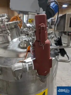 USED Precision 100 Liter Precision Stainless Reactor, 316L S/S, 45/100#