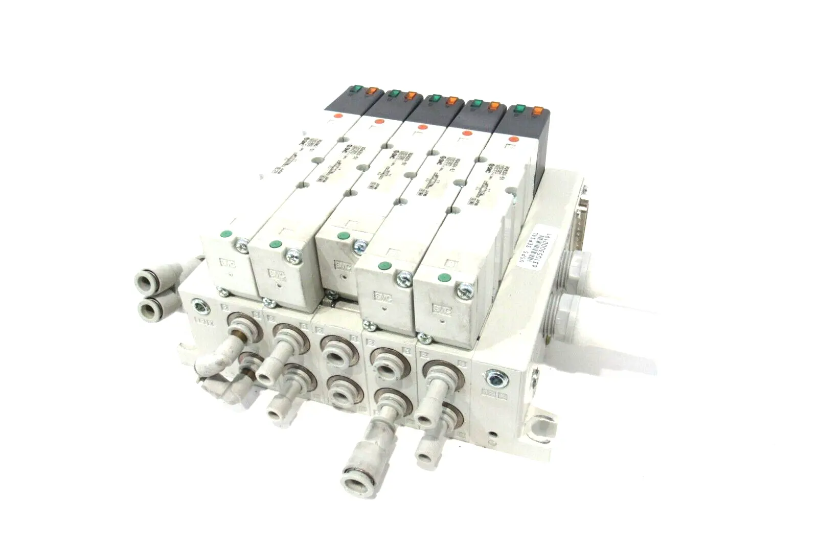 USED SMC VV5Q41-05-DAM01160 MANIFOLD VV5Q4105DAM01160