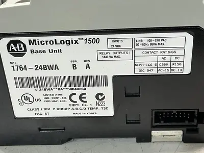 USED ALLEN BRADLEY 1764-24BWA SER B