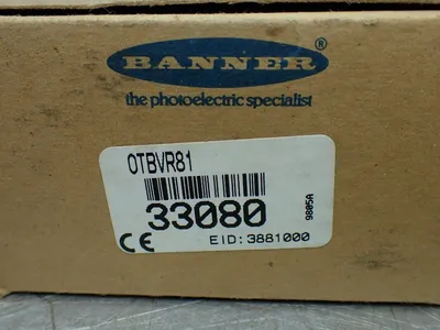 New | in-Stock BANNER OTBVR81 Photoelectric Sensors Ohio US | HGR 24 #756261