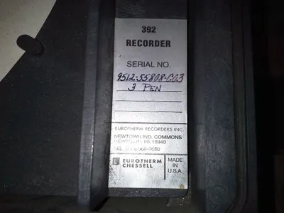 Eurotherm Chessell 392 Recorder, 3 pen