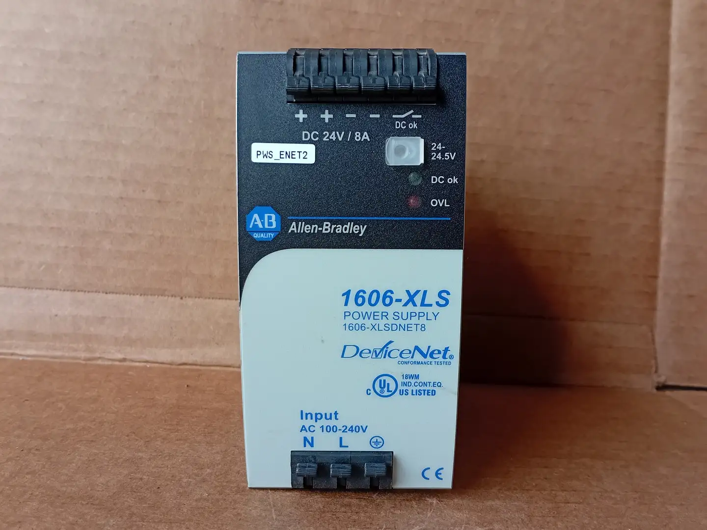Used ALLEN-BRADLEY 1606-XLSDNET8 Misc Electrical & Power Parts British Columbia CA | Lenmark #1439454