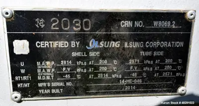 USED ILSUNG CORPORATION AEU