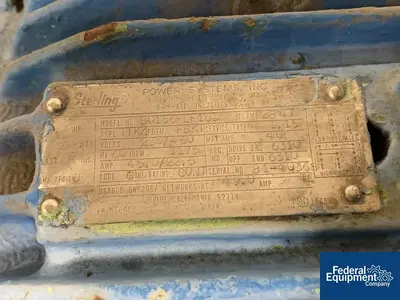 USED Waukesha 3" Waukesha Pump, S/S, 10 HP