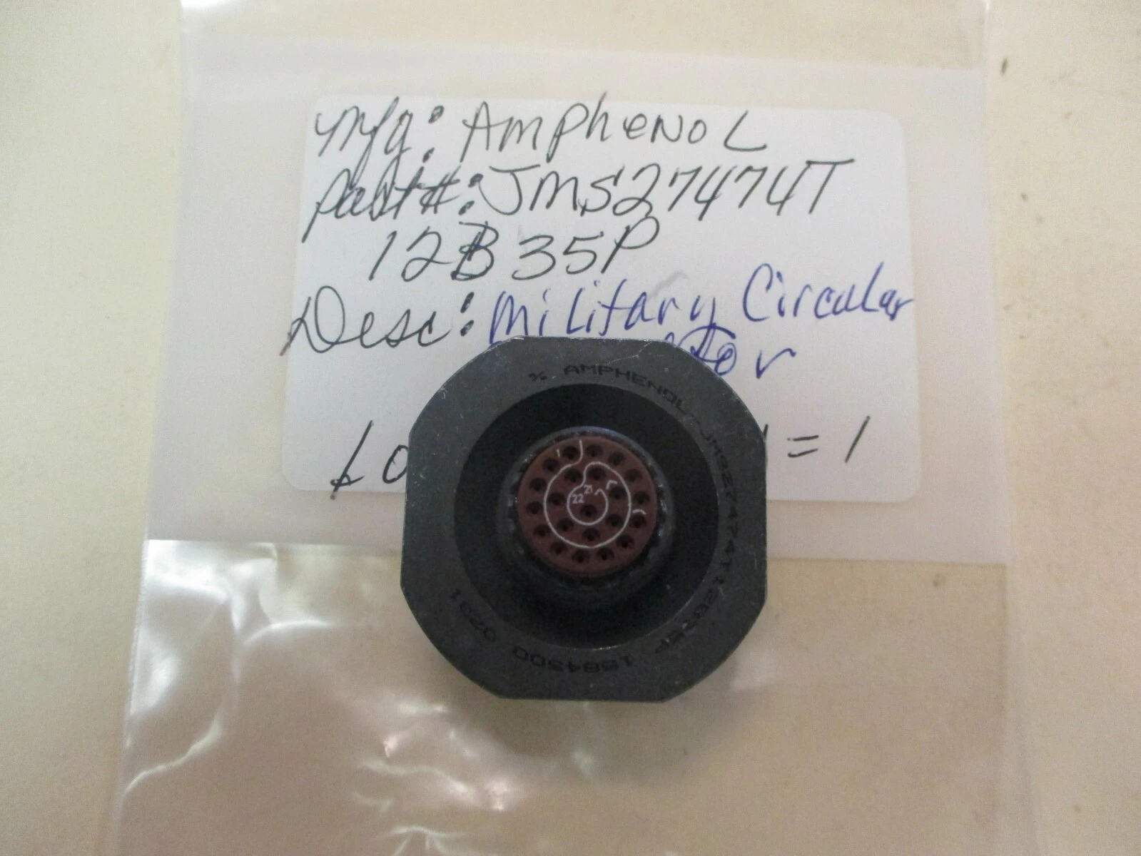 NEW Amphenol JMS27474T12B35P