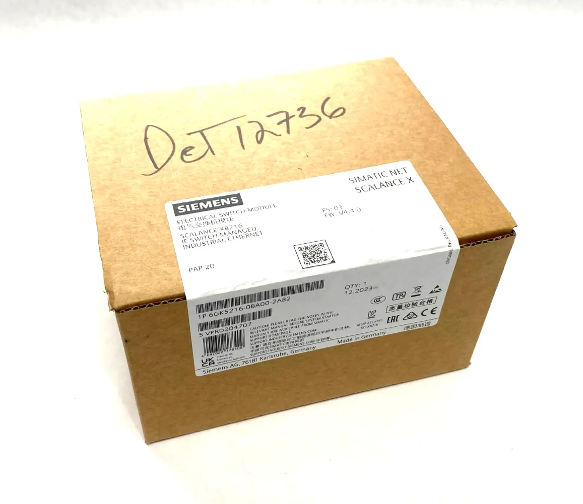 NEW SIEMENS SCALENCE XB216 MANAGED LAYER ETHERNET SWITCH 16-PORT