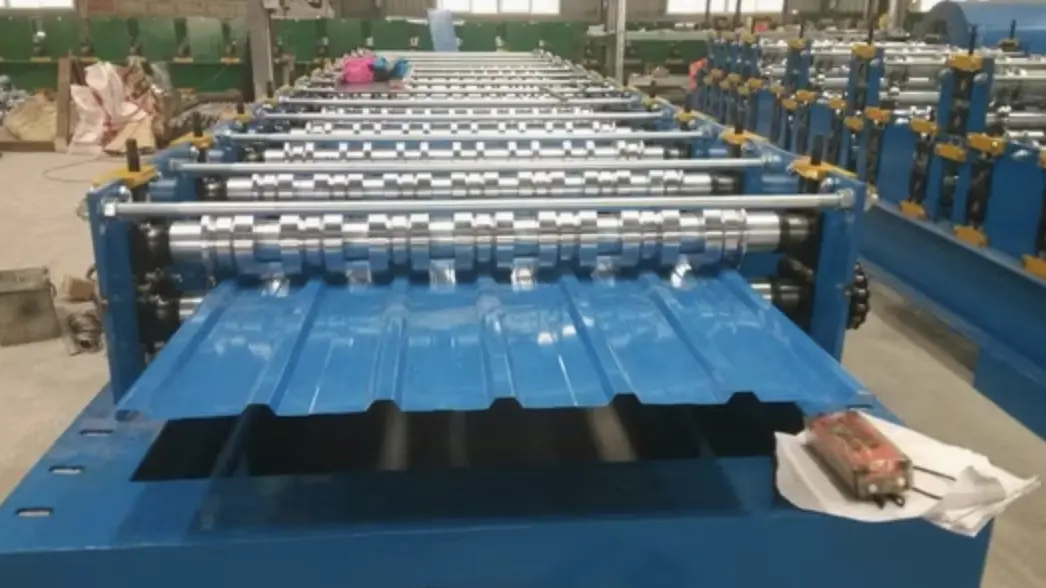 Aluminum Metal Roofing Roll Forming Machine USA