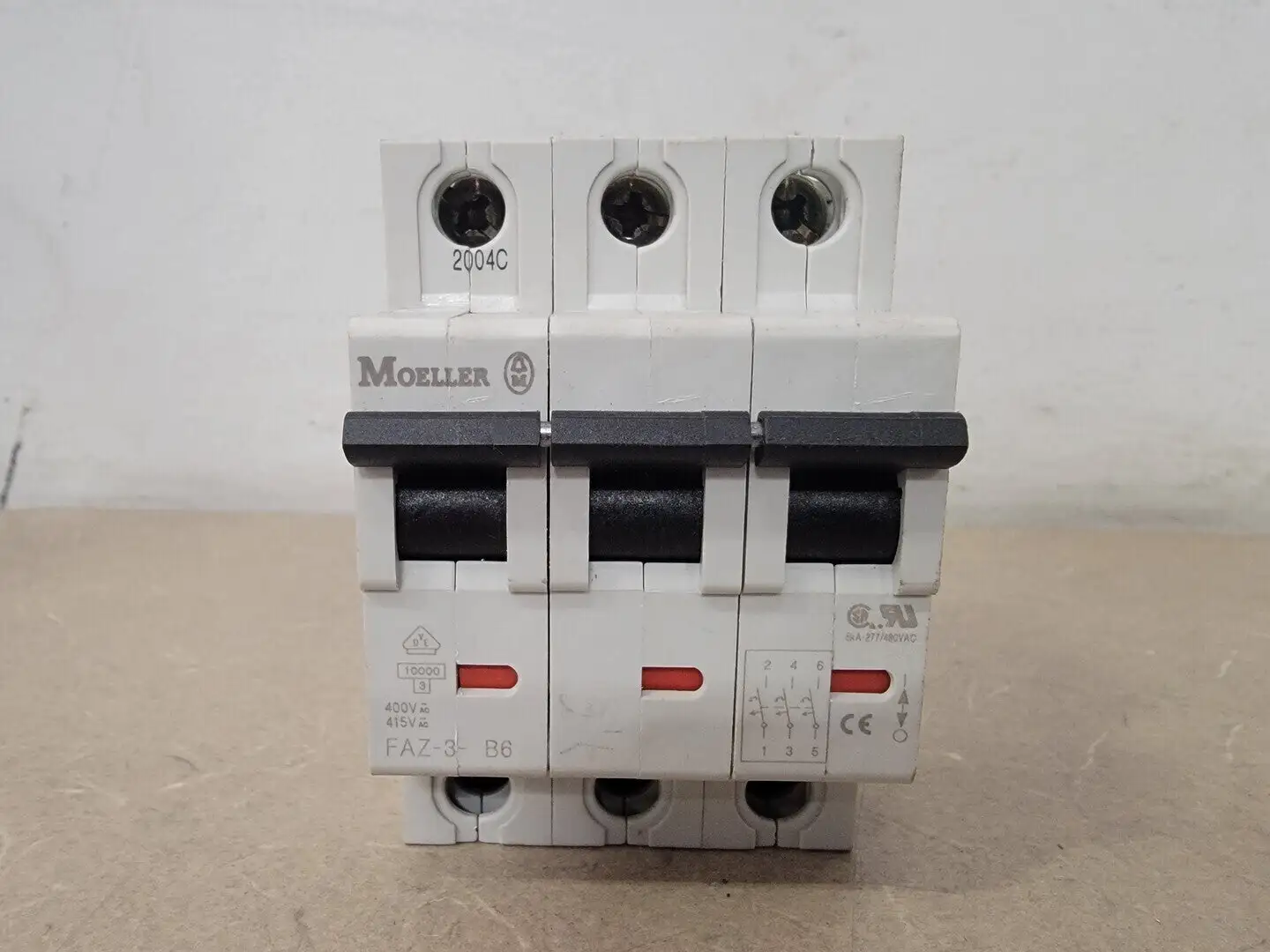 Used MOELLER FAZ-3-B6 Switchgears British Columbia CA | Lenmark #367228