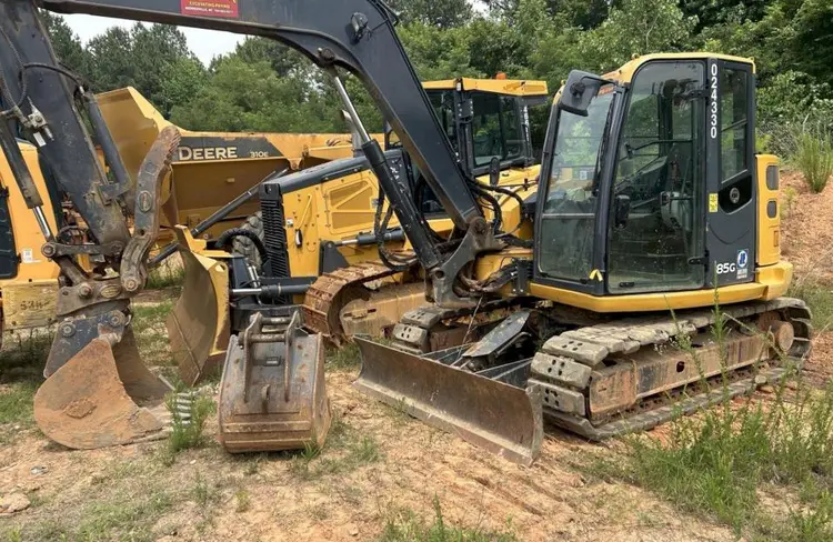 Used JOHN DEERE 85G Crawler Excavators - Mini North Carolina US | Mitsubishi HC Capital America #1362855