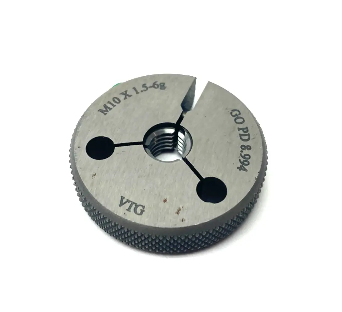 New | in-Stock VERMONT GAGE THREADED RING GAUGE M10X1.5-6G GO PD 8.994 Pin & Plug Gages Michigan US | Maverick Industrial Sales #1122785