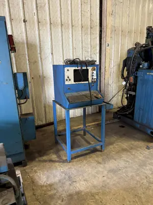 196 TON X 18” WIDTH X 1” FRANKLIN MODEL #B5196-20 AUTOMATIC HYDRAULIC SHEAR & PUNCH MACHINE: STOCK #23392