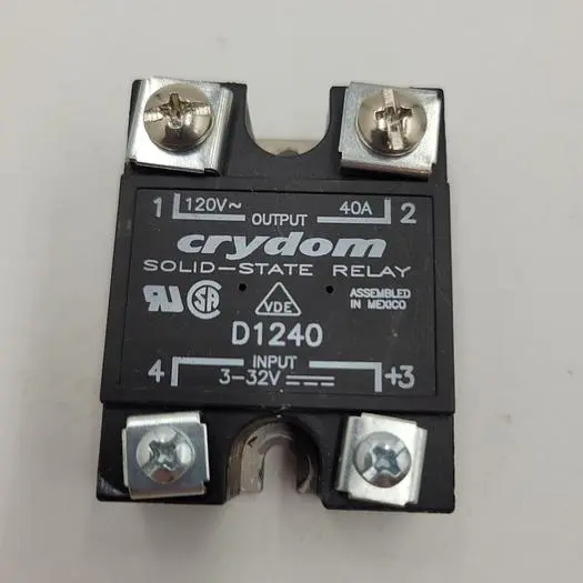 Used CRYDOM CRYDOM SOLID STATE RELAY D1240 Relays & Switches | ND Industrial Surplus #1221296