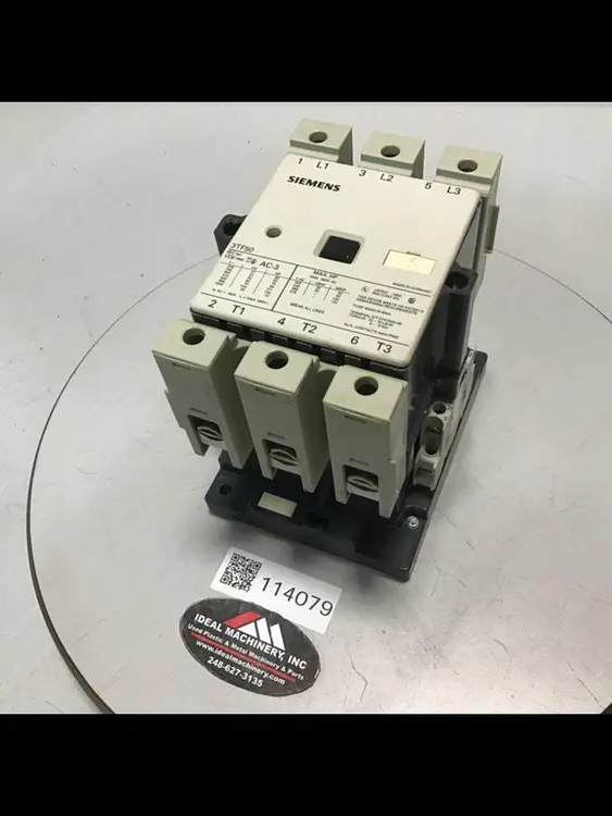 Used SIEMENS 3TF5022-OAK6 PLC Contactors | Ideal Machinery #623353