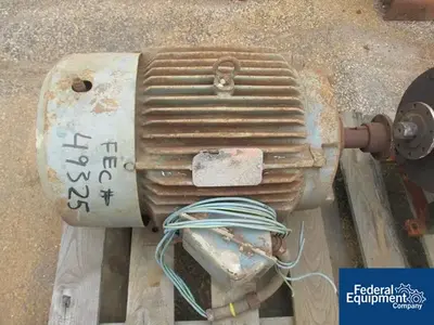 USED Wanner Engineering Stan-Cor Pump Impeller With motor, KYNAR
