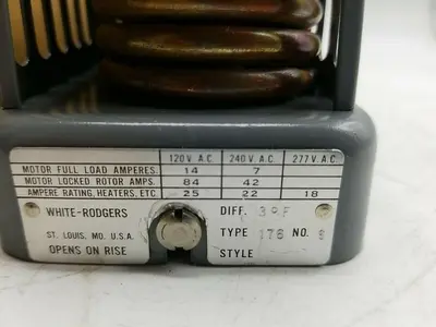 WHITE RODGERS 176-6 ROOM THERMOSTAT