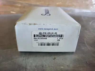 New | in-Stock SWAGELOK SS-51K-63LLK-0G Valves/Fittings British Columbia CA | Lenmark #257264