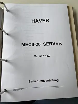 HAVER & BOECKER  6 Nozzle Bagging plant