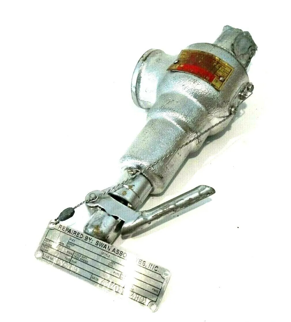 REPAIRED LONERGAN FBAFF RELIEF VALVE 45PSI 1"x1-1/4"