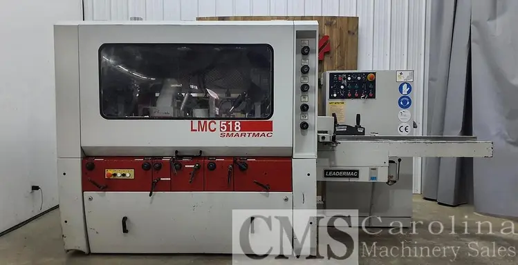 Used LEADERMAC SMARTMAC LMC 518 5-HEAD MOULDER Woodworking Moulders North Carolina US | CAROLINA MACHINERY SALES #1498447