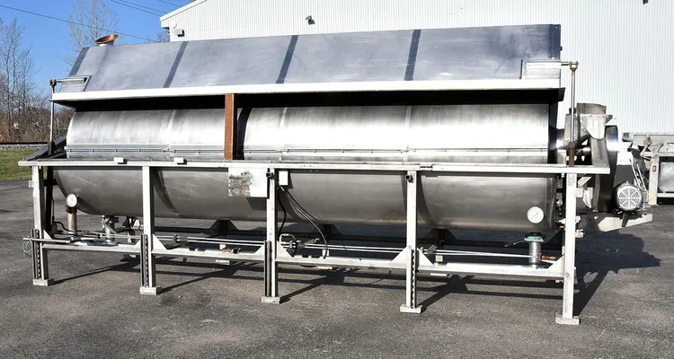 Used A.K. ROBINS 16ft BELT STEAM BLANCHER Blanchers Illinois US | M&M Equipment Corp. #1145499