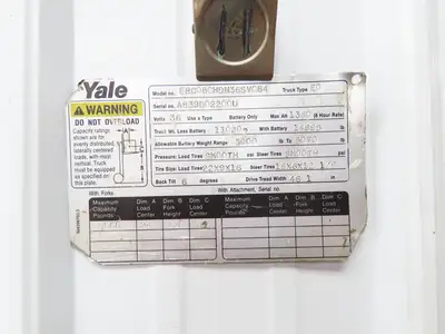 General Electric Yale Forklift Motor Contactor 26/48V Off ERC080HDN36SV084