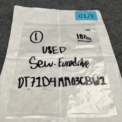 New | in-Stock SEW-EURODRIVE DT71D4MM03CBW1 Misc Industrial Equipment California US | Davliegogo LLC #1712098