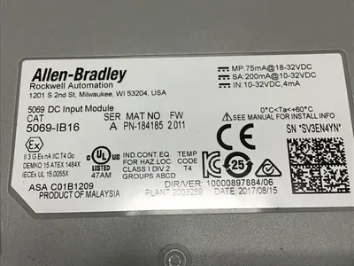 USED ALLEN BRADLEY 5069-IB16 SER A