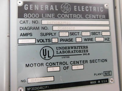 Used GE 947X0537F01 Starters Ohio US | Equipment Recovery Corp. #1330725