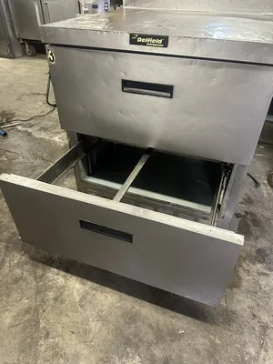 174-0133 Delfield 32” Self Contained 2-Drawer Worktop Cooler