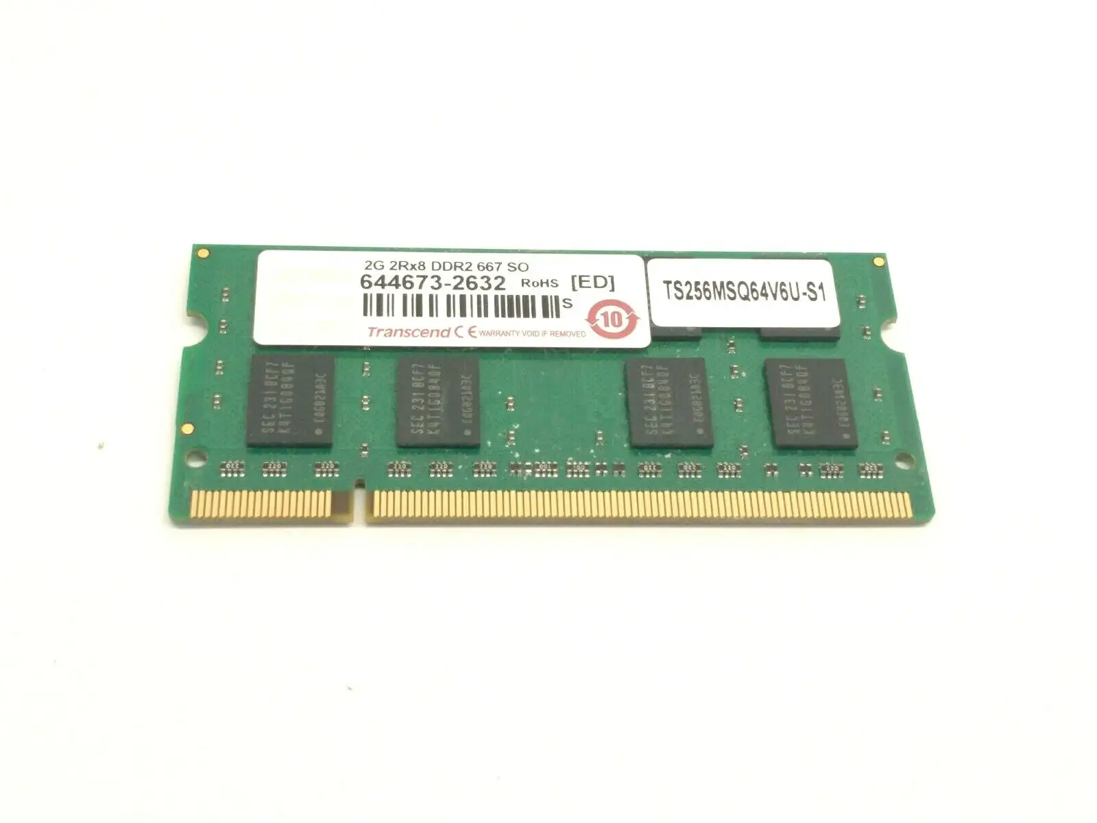 USED RAM TS256MSQ64V6U