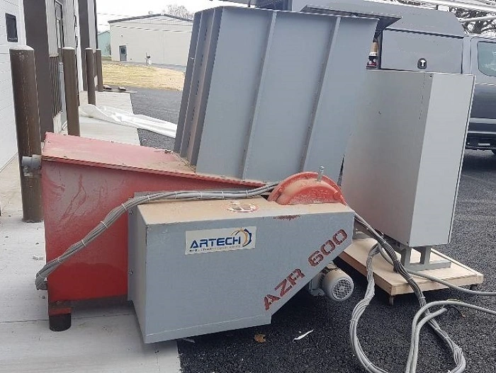 Used CUSTOM MANUFACTURED AZR 600 Dual Rotor or Single Rotor Shredders Illinois US | Alan Ross Machinery #1395