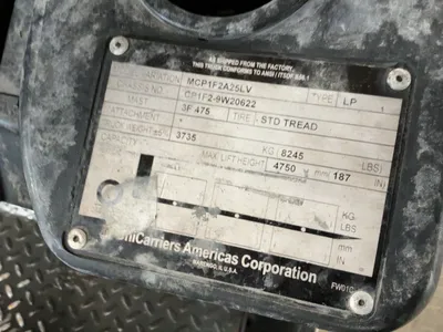 USED UNI CARRIERS MCP1F2A25LV