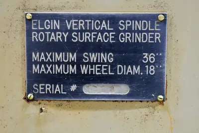 ELGIN 36 Rotary Surface Grinders | Mohawk Machinery (8)